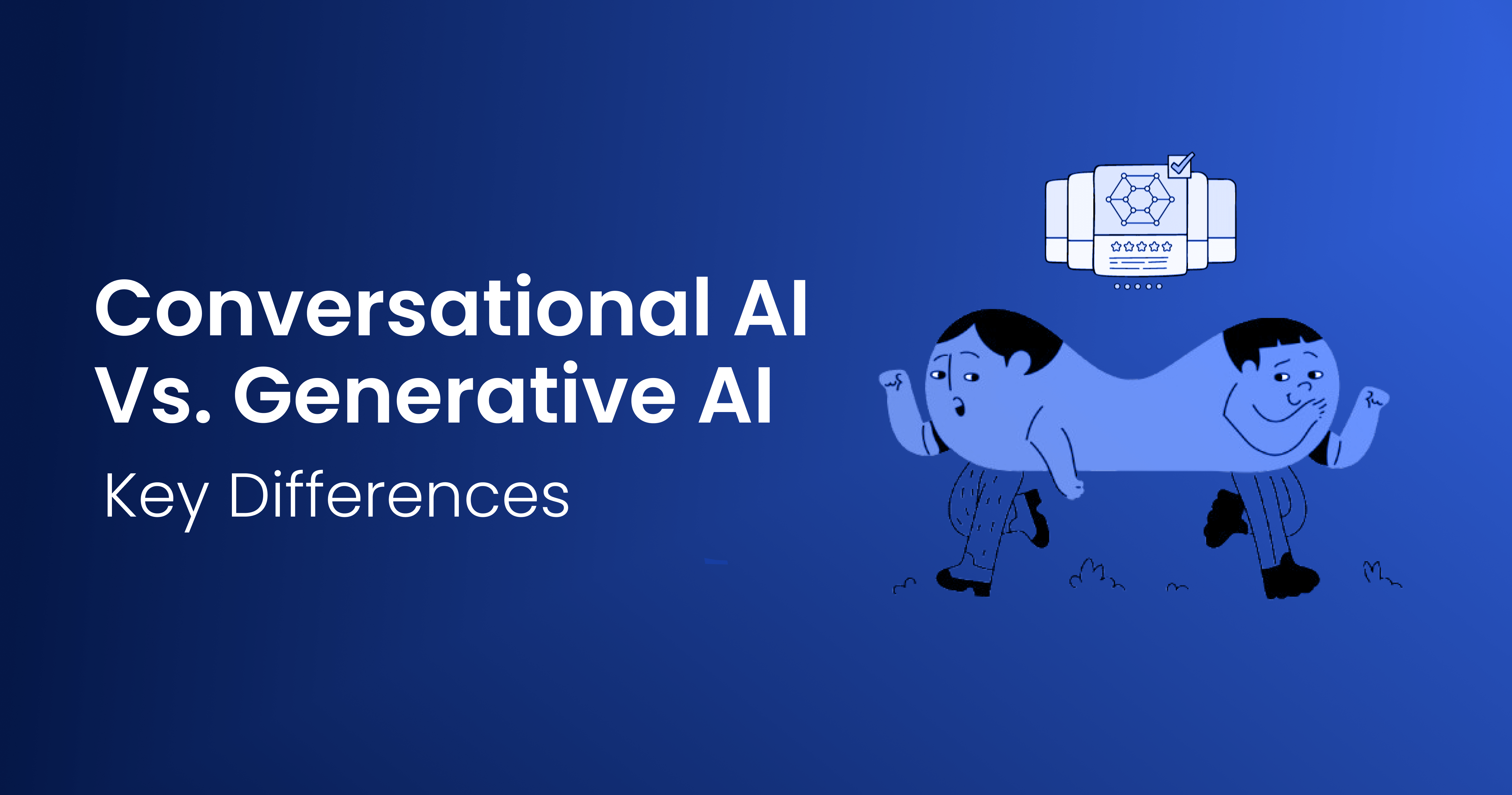 Conversational AI vs Generative AI: What are the Key Differences (2025)